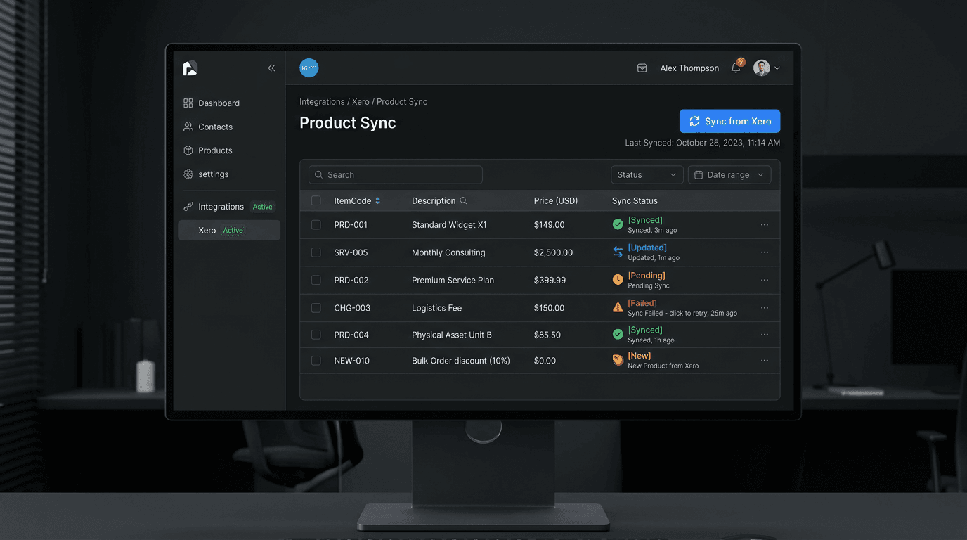 Accounting integrations